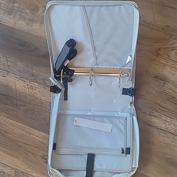 Case It 3" Trapper Keeper, Retro, Diamonds, Colorful, Grey, Zipper, School - Picture 10 of 11